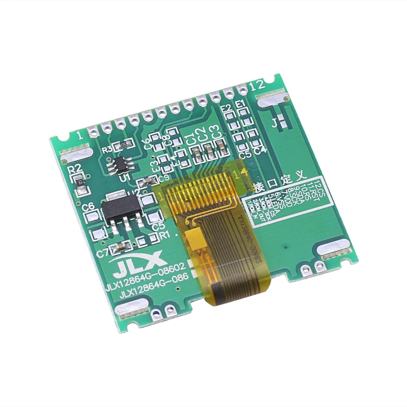 

12864 128X64 Serial SPI Graphic COG LCD Module Display Screen Build-in LCM WXTB