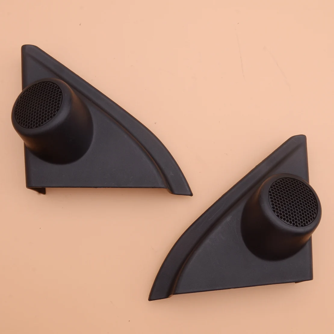 

ABS 1Pair Car Front Door Triangle Tweeter Speaker Covers Fit For Toyota Corolla 2014 2015 2016 2017 2018 Accessories