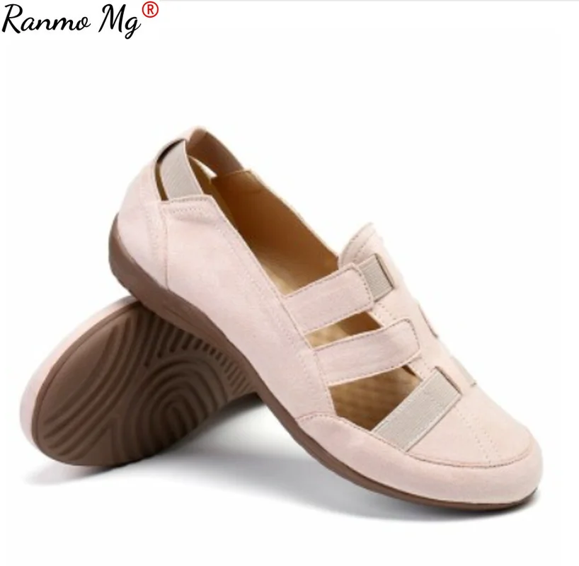 

2021 Women Sandals Waterproo Slip on Female Slippers Casual Comfortable Retro Flat Sandals Fashion Sunmmer Sandalias Mujer 35-43