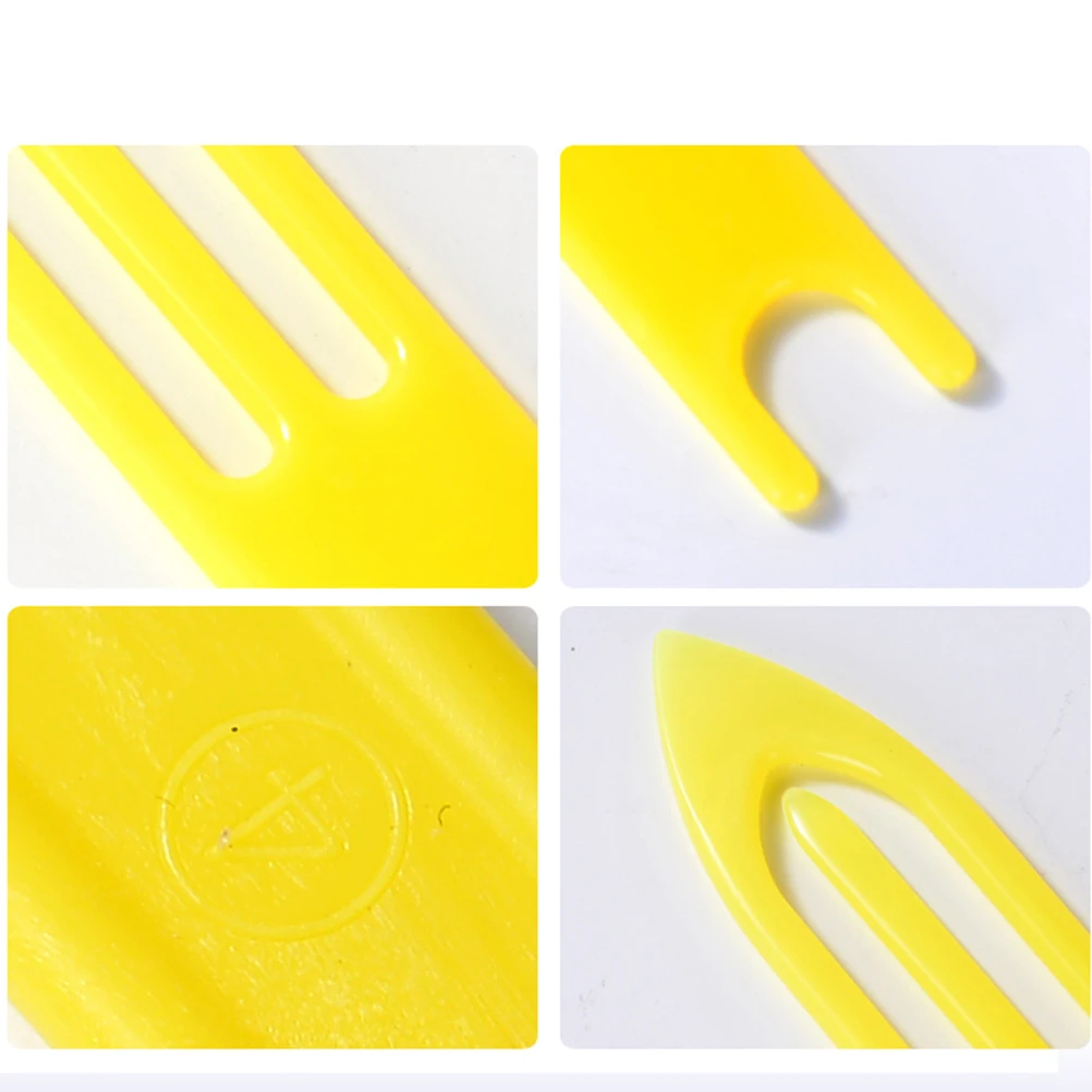 

30 Pcs Knitting Tool Fishing Line Equipment Repair Netting Needle Shuttles Sewing Accessories