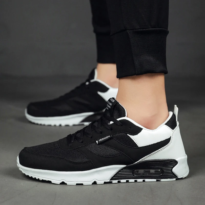 Теннисная обувь мужские кроссовки с воздушной подушкой дышащая мужская