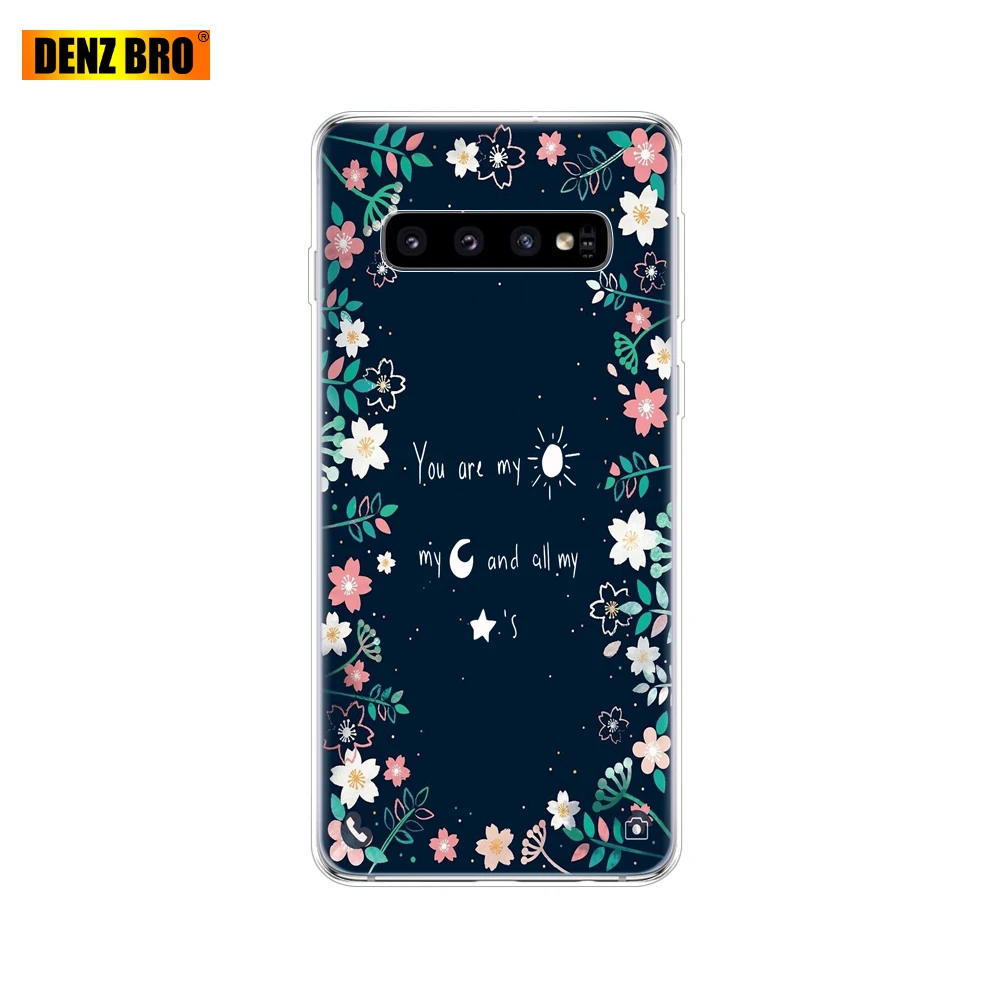 Чехол для Samsung Galaxy S10 чехол S10Plus силиконовый из ТПУ телефона E Plus G975F S 10