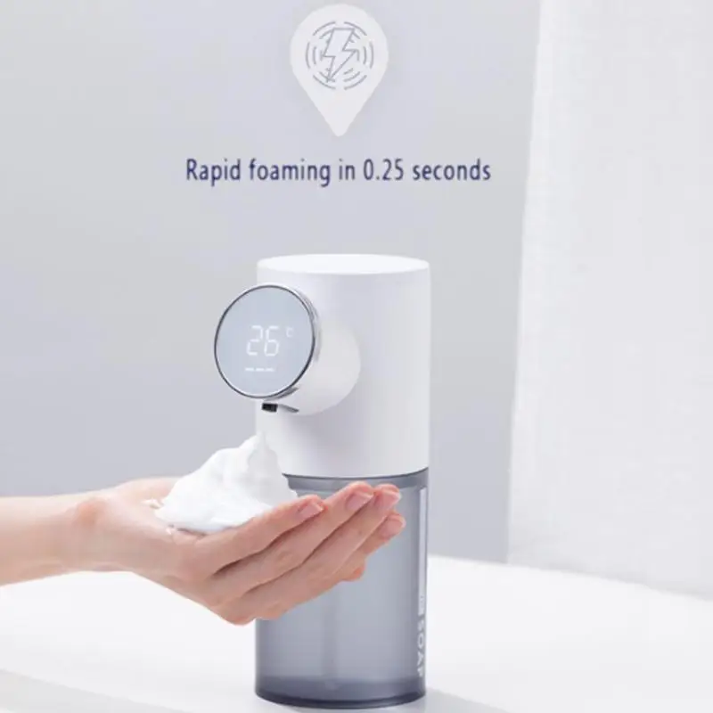 

Диспенсер для жидкого мыла с цифровым дисплеем, 320 мл