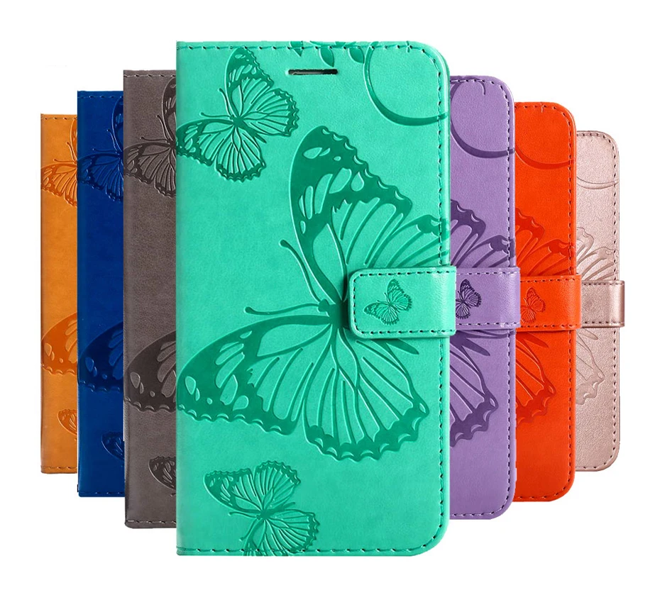 Кожаный чехол-книжка с подставкой для SAMSUNG Galaxy Note 10 Plus A8S A20 30 M10S M20 40 A40 50 60 A70S A10e A80 90