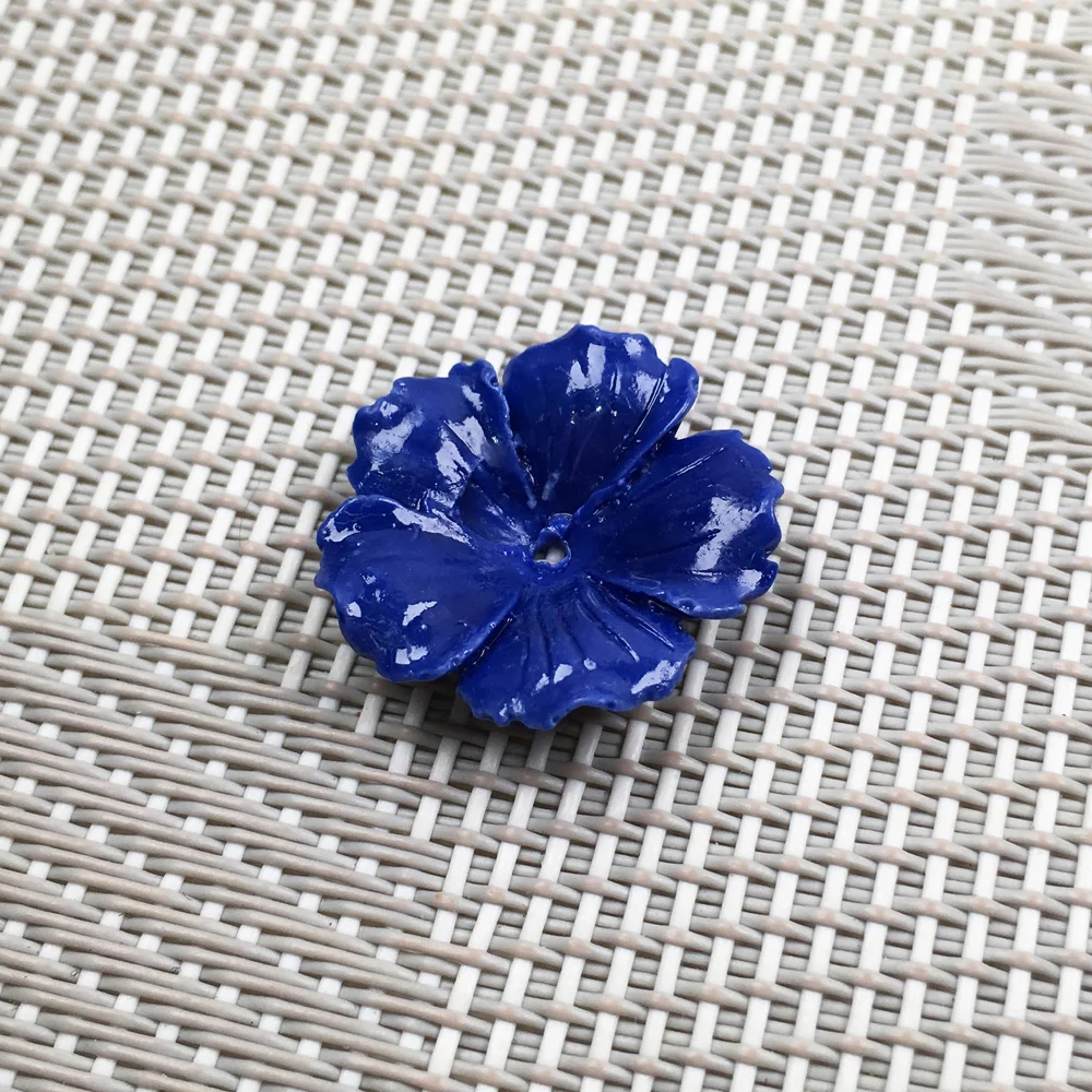 Искусственные коралловые гравировочные бусины в виде цветов | Украшения и