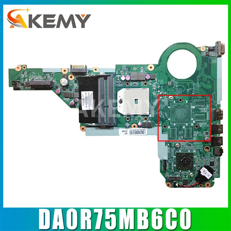 

720691-501 720691-001 для HP Pavilion 15-E 17-E 15 17 материнская плата для ноутбука DA0R75MB6C0 R75 100% рабочий