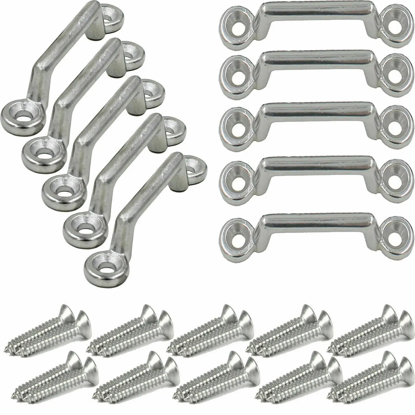 10 X черных скоб для крепления автомобиля грузовика фургона багажа длина 65