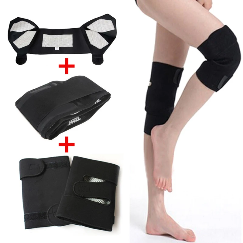 

11Pcs/Set Self-Heating Tourmaline Belt Magnetic Therapy Neck Shoulder Posture Corrector Knee Support Brace Massager Products Sui
