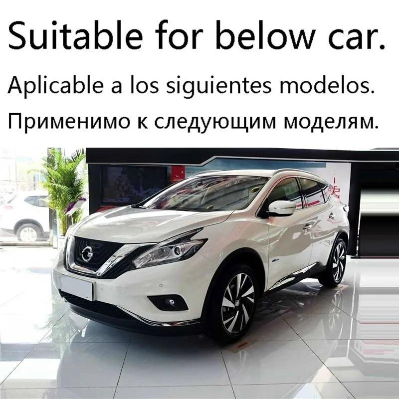 Car Styling Automobile Auto Window Handle Door Audio Speaker Interior Sticker Strip Protecter 15 16 17 18 19 FOR Nissan Murano | Автомобили