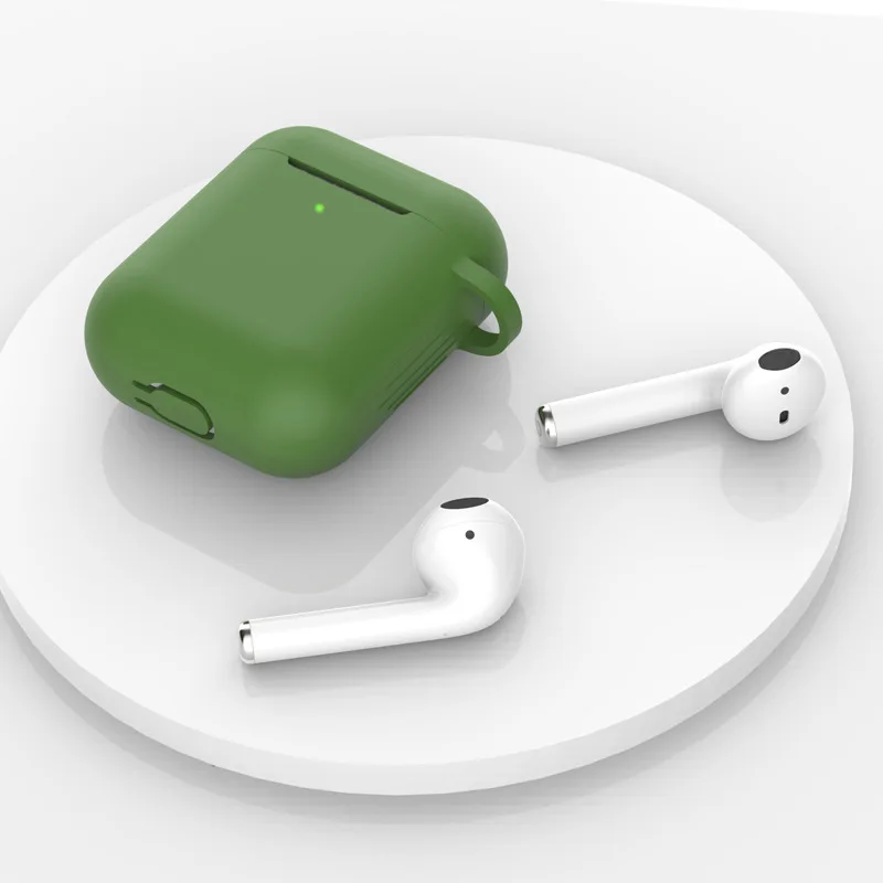 

Чехол для наушников, силиконовый чехол для телефона Apple Airpods 1, 2, аксессуары, чехол, защитный чехол, чехол для airpods 1, 2, чехол