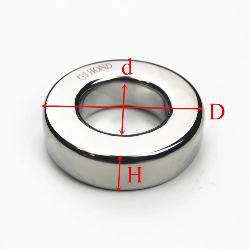 7 размеров мужской мошонку кулон из нержавеющей стали Cockrings тяжелые яички вес