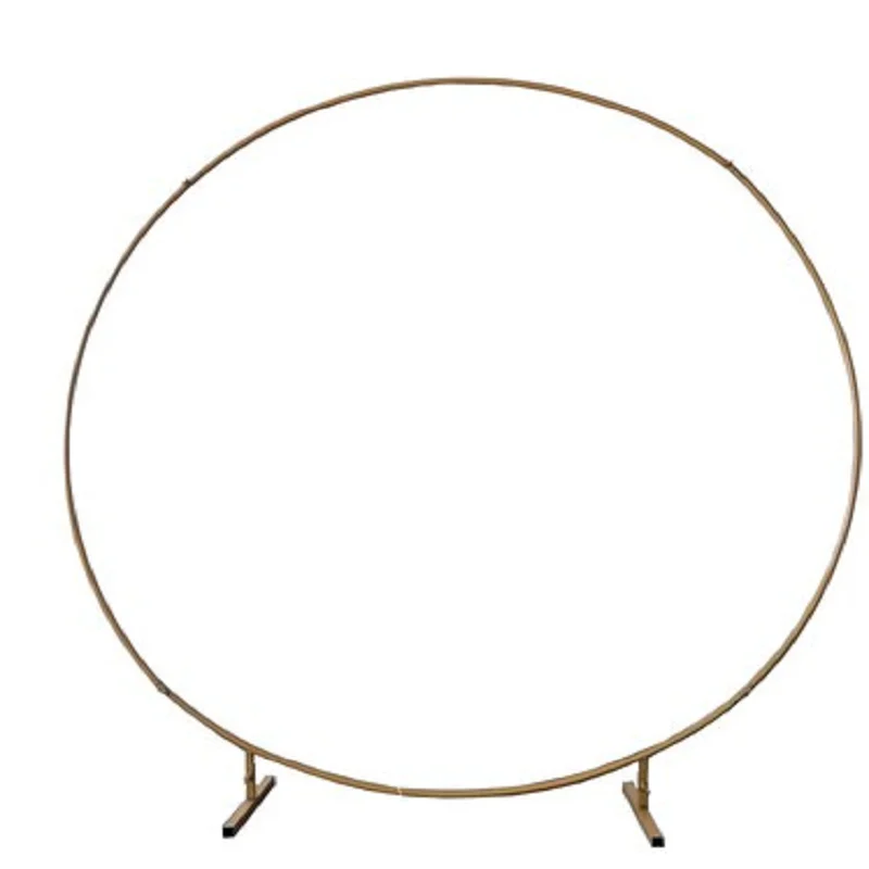 Wedding Birthday Arch Decoration Background Wrought Props Outdoor Lawn Round Backdrop Frame decor | Дом и сад