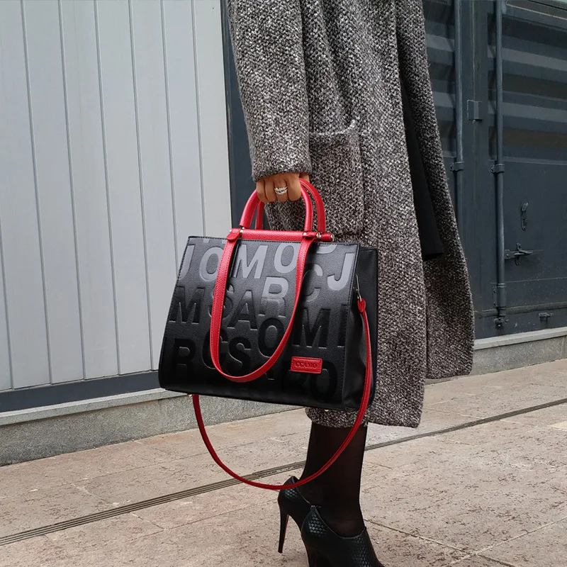 

Новинка 2021, дамские сумочки из натуральной кожи, трендовая вместительная портативная модная универсальная сумка-мессенджер на одно плечо, ...