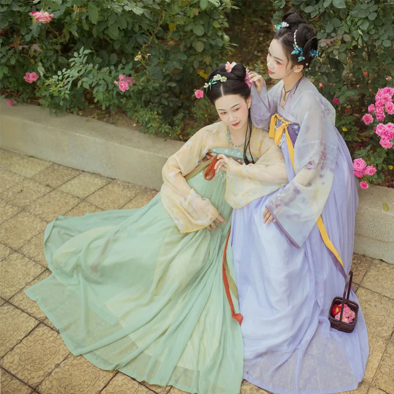 

Ancient Clothes Fairy Cosplay Costume Women Chinese Dress Hanfu Suit Exquisite Embroidery Tassels Stage Performance Clothing