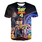 Летние Детские рубашки 2021, забавная футболка для мальчиков и девочек, модная детская футболка с круглым вырезом и коротким рукавом с 3D принтом