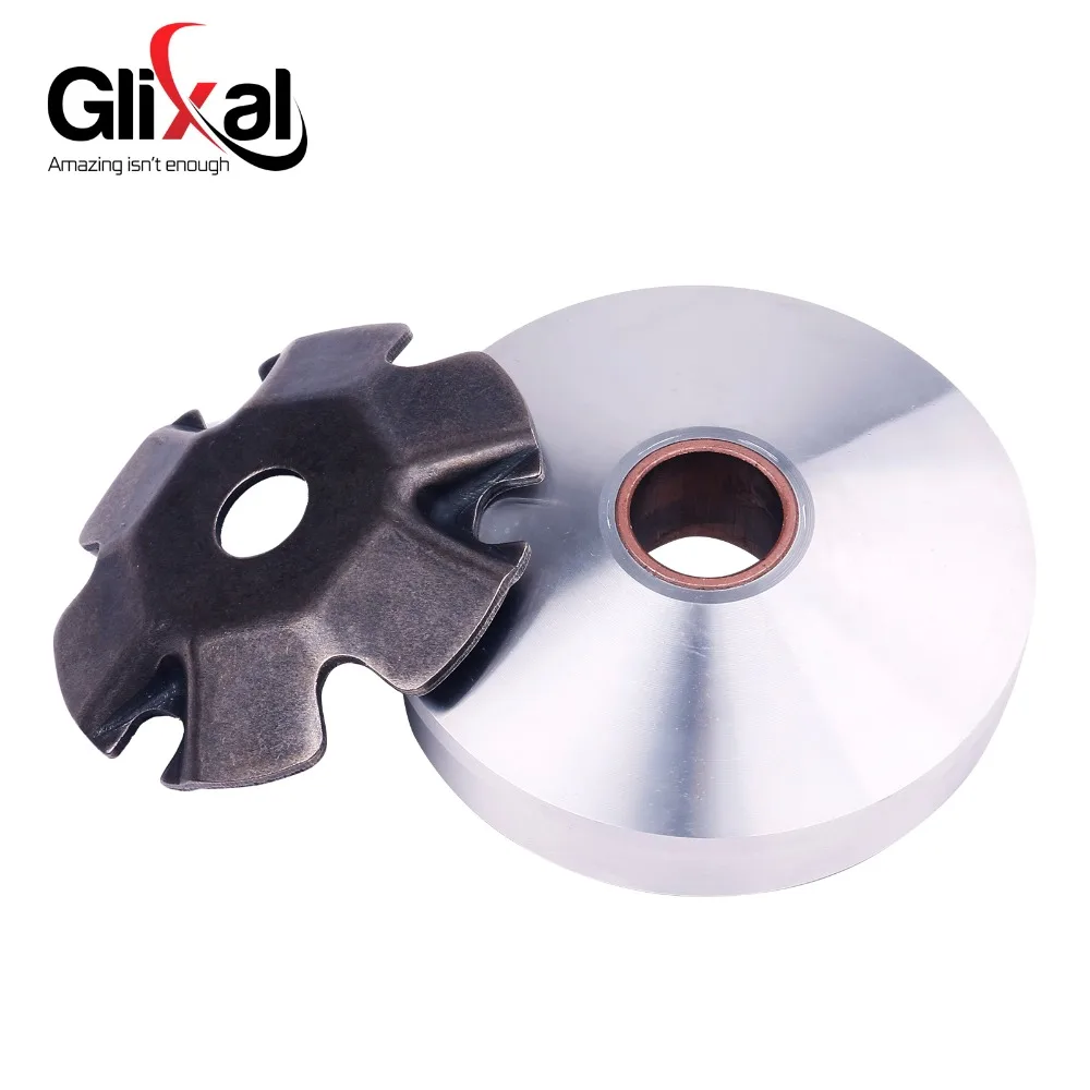 Фото Glixal GY6 49cc 50cc китайский скутер мопед вариатор комплект передний привод сцепления шкив с роликовыми весами 139QMB 139QMA TAOTAO SUNL №2