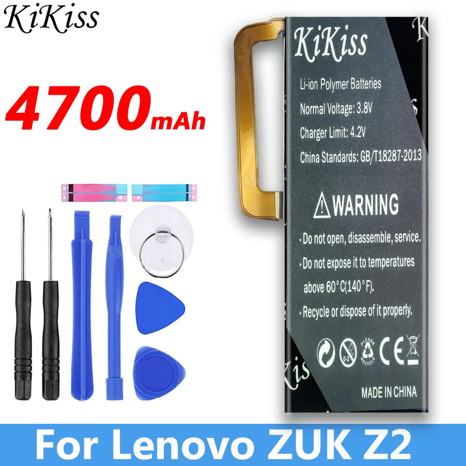 4700 Mah Kikiss Batterij BL268 Voor Lenovo Zuk Z2 Mobiele Telefoon Vervanging Hoge Kwaliteit Batterij Gratis Tools Geschenken 4700 Mah Kikiss Batterij BL268 Voor Lenovo Zuk Z2 Mobiele Telefoon Vervanging Hoge Kwaliteit Batterij Gratis Tools Geschenken