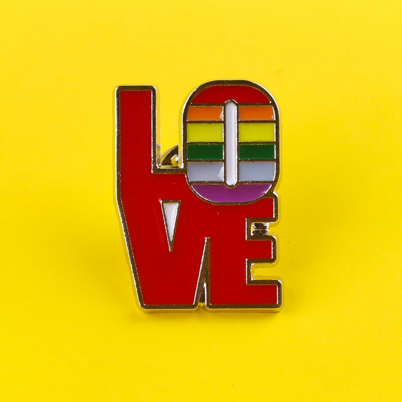 Радужные значки Prajna Значки для одежды на рюкзак круглые из цинкового сплава