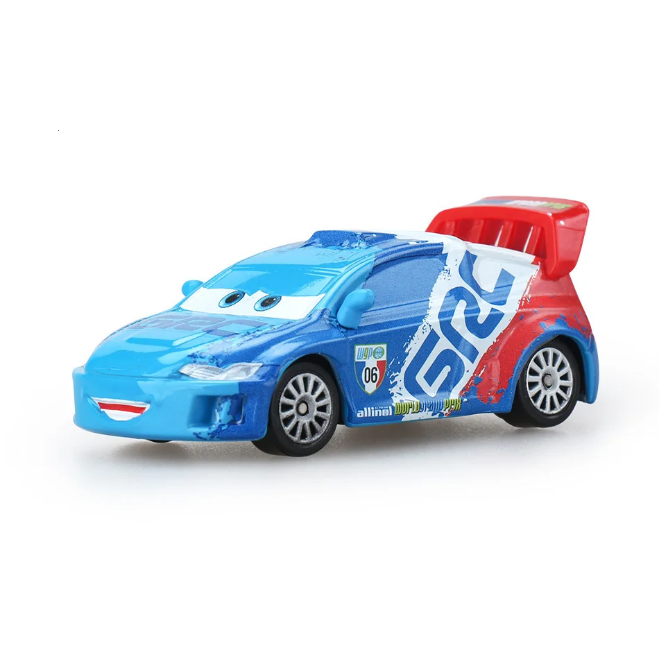 Disney Pixar Cars 2 3 Lightning 40 стиль Mcqueen Mater Jackson Storm Ramirez 1:55 литой автомобиль металлический сплав мальчик детские игрушки подарок