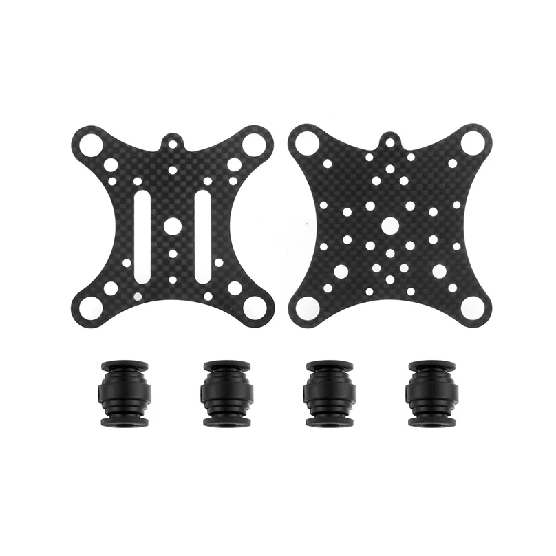 F14557 FPV углеродное волокно Антивибрационная пластина и резиновые шарики для Phantom 1