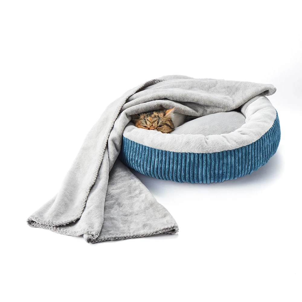 UFBemo супер уютная кровать для собаки пончик дом кошки глубокие кровати сна