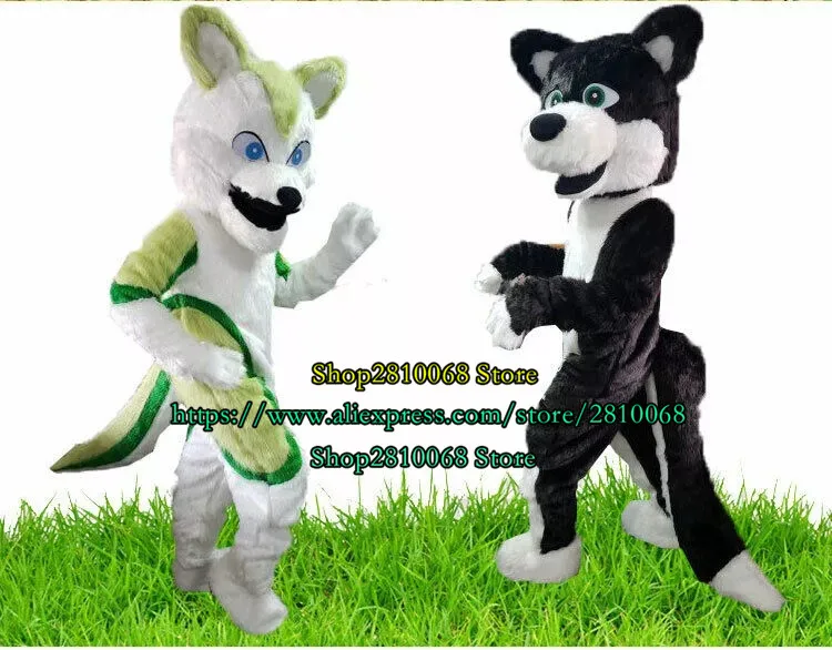 Высококачественный костюм талисман из ЭВА хаски собаки лисы волка для