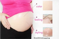 6 7 months pregnant belly fake belly bump 2kg silicone belly cosplay props film and television actors commonly used props