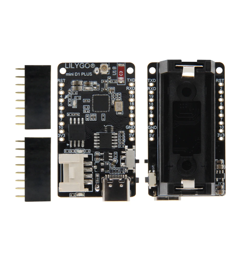 LILYGO®TTGO T-OI PLUS RISC-V MCU макетная плата Аккумуляторная батарея 16340 Поддержка Wi-Fi и BLE |