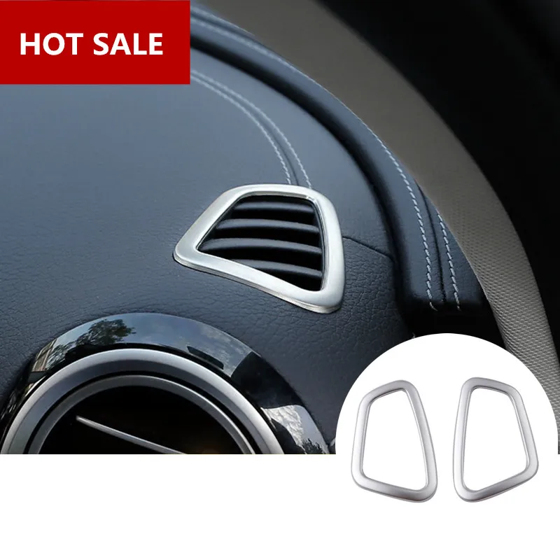 Крышка из нержавеющей стали для вентиляционного отверстия приборной панели Mercedes