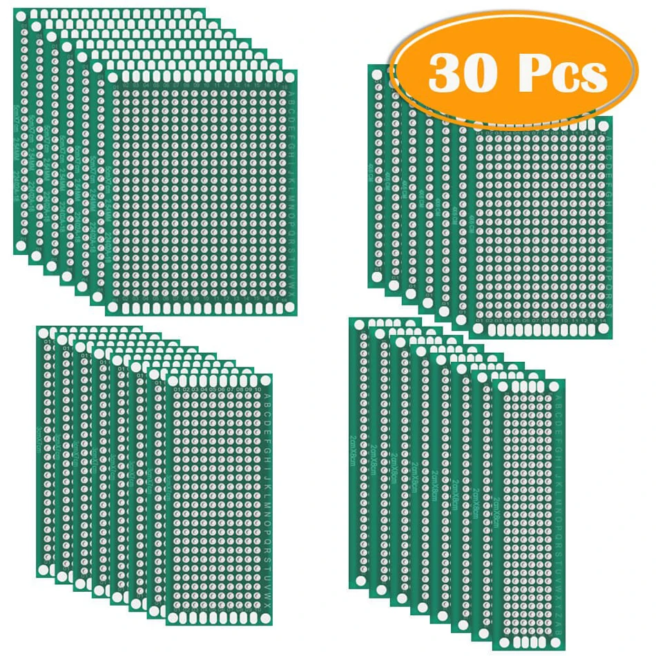 Двухсторонняя печатная плата набор для самостоятельного изготовления печатных