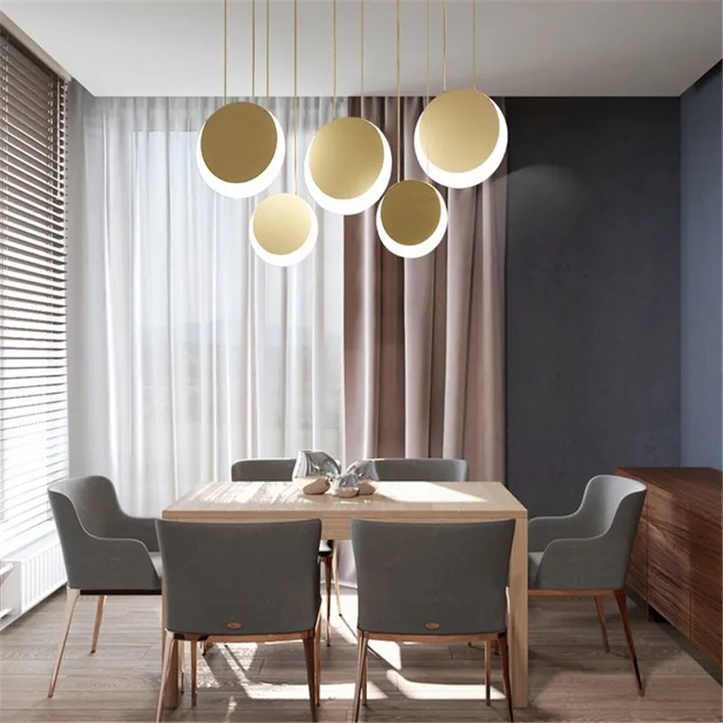 Современный металлический подвесной светильник s для гостиной кабинета Lustre