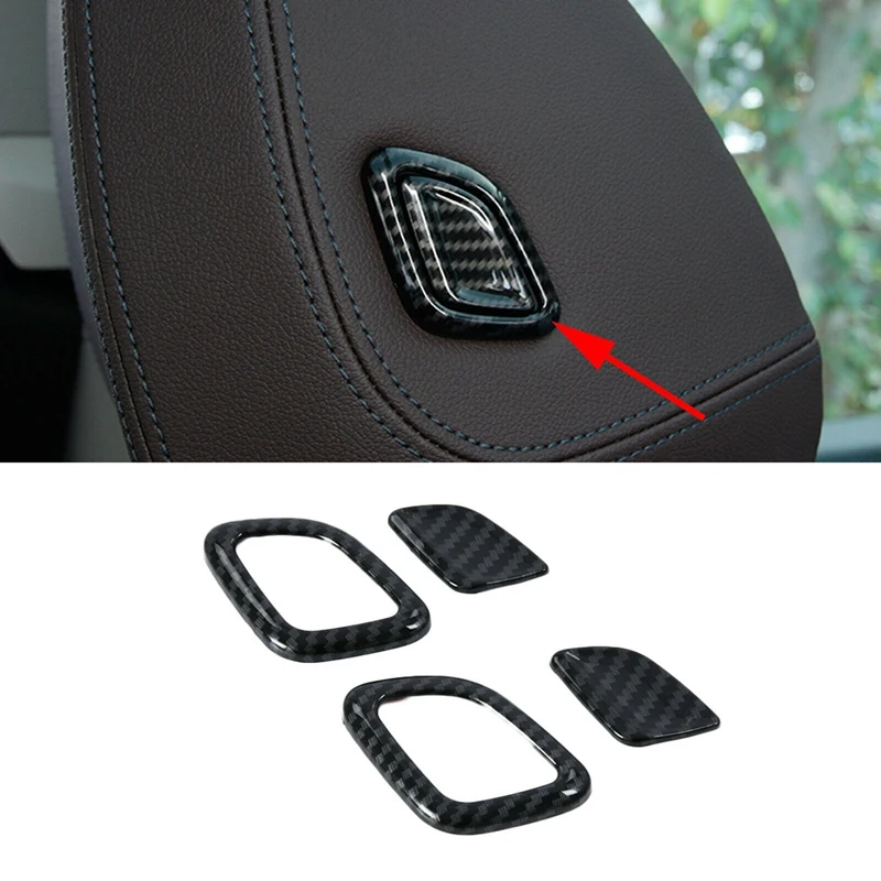 Car Seat Pillow Adjust Button Frame Trims Headrest Panel Cover for-BMW X3 X4 G01 G02 2018 2019 2020 2021 2022 | Автомобили и
