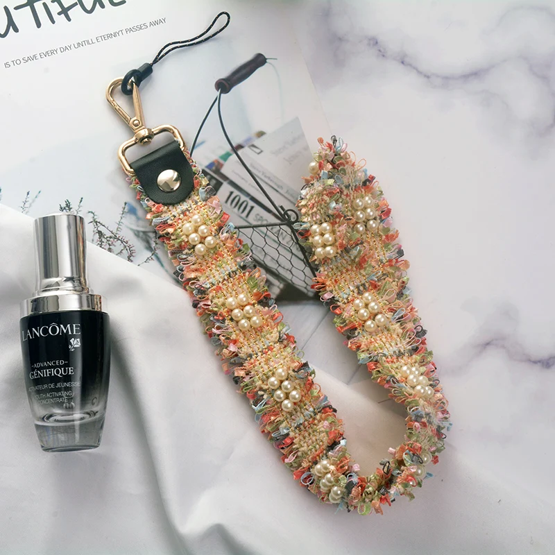 Модный свитер цепь мобильный телефон шнурки на заказ брелок id держатель сотовый