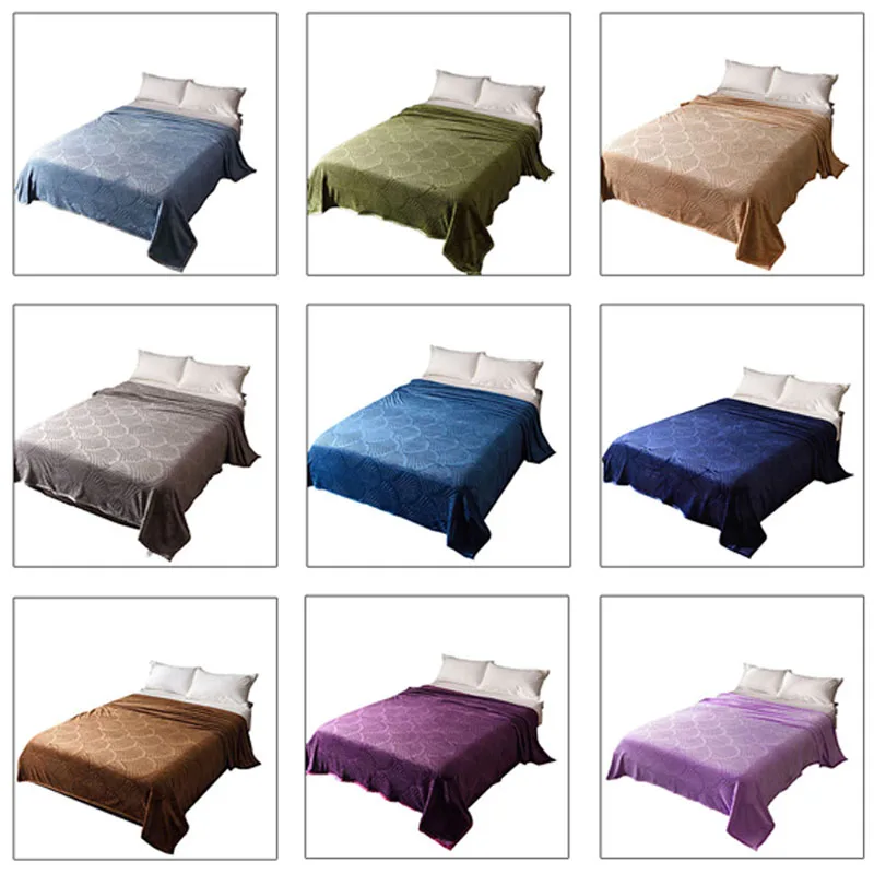 Супер теплое мягкое фланелевое одеяло Диван для офиса детские одеяла