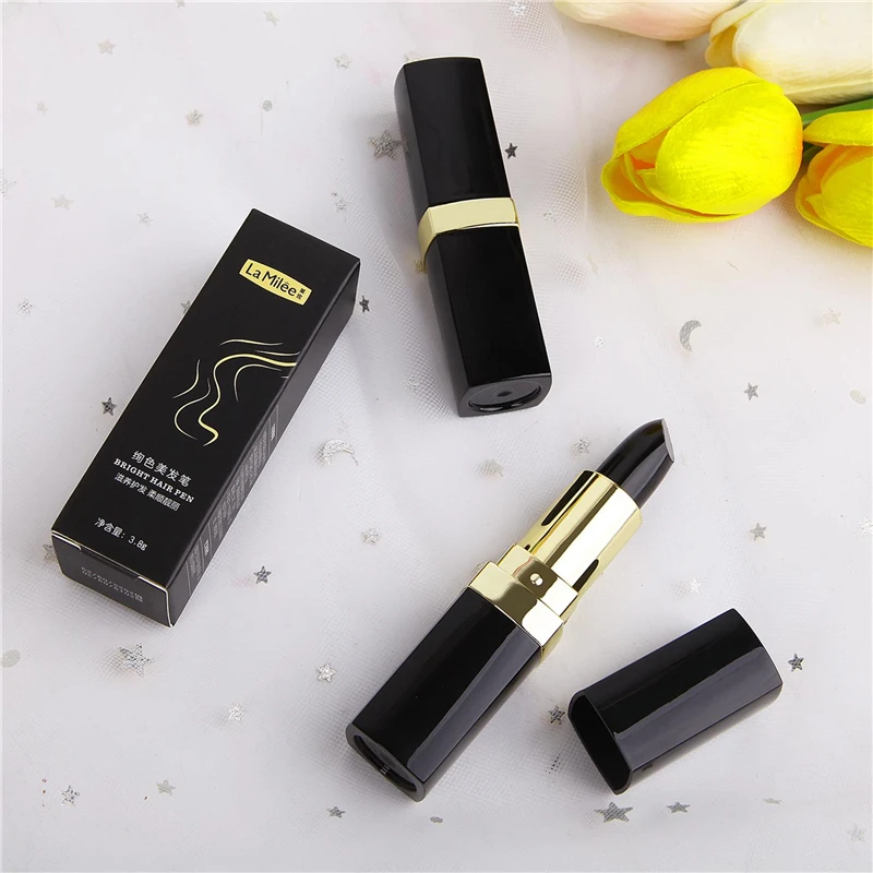 3 8g одноразовый краска для волос Мгновенный серый корень покрытие Цвет изменить