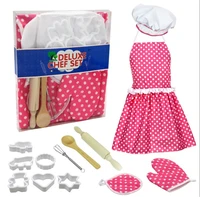 kids cooking and baking set suitable for girls 3 and older kids toys for childrenaccessories kids pretend play toy set