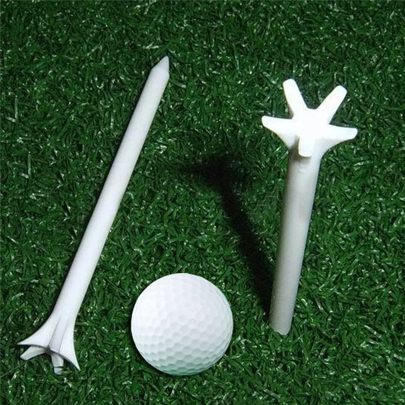 

50pcs 70mm White Golf Ball Wood Tee Outdoor sports wooden Tees