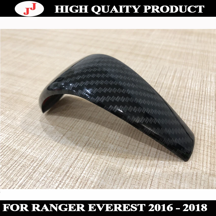 Цветная ручка переключения передач из углеродного волокна декоративная крышка