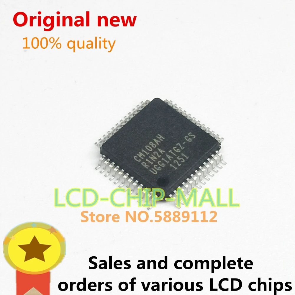 

1PCS CM108AH CM108 QFP48 in stock 100%good