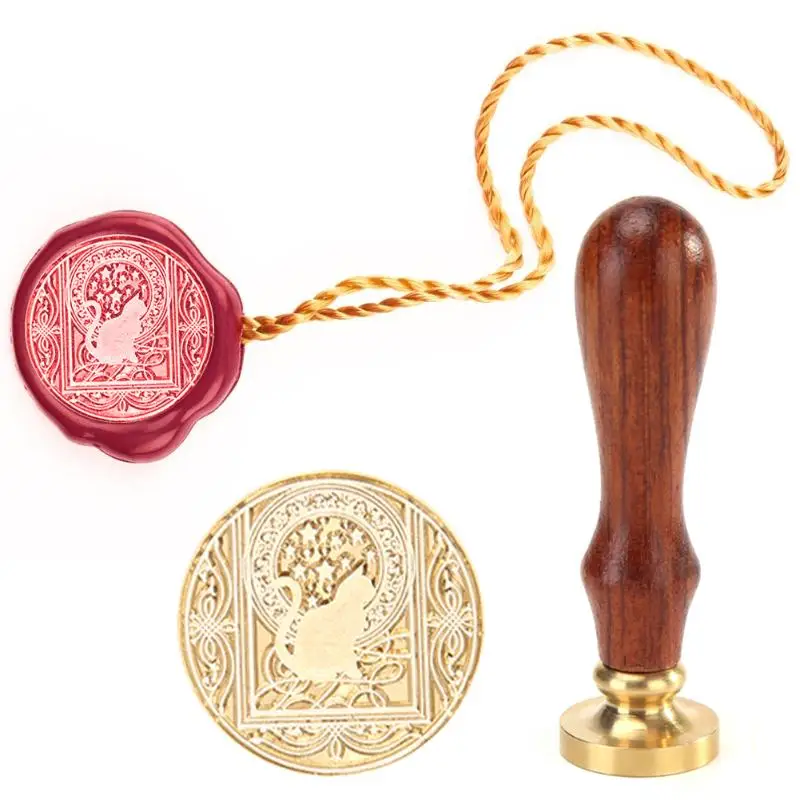 Уплотнительное восковое уплотнение штамп классический сделай сам Ретро