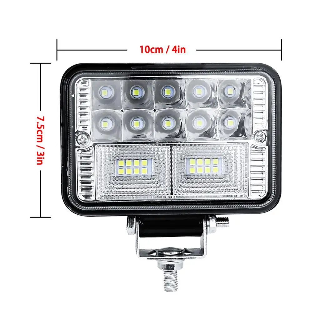 1 шт. светодиодный бар 4 дюйма 78 Вт 26 рабочий светильник луч свет дальнего света