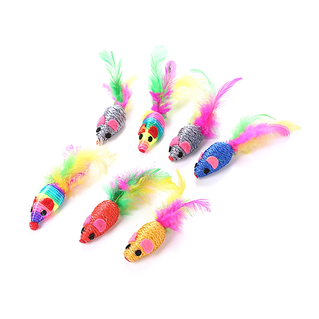 

Игрушка-мышь для кошек и котят, 1 шт.