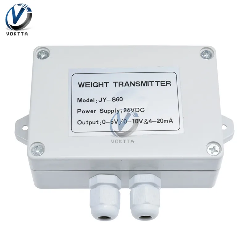 DC 12 V 24 4-20MA тензодатчика усилитель преобразователя датчик взвешивания нагрузки