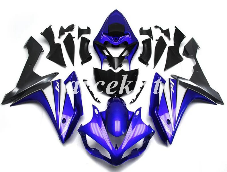 

Injection Mold New ABS Motorcycle Whole Fairings kit Fit for YAMAHA YZF-R1 R1 2007 2008 07 08 Bodywork set blue cool