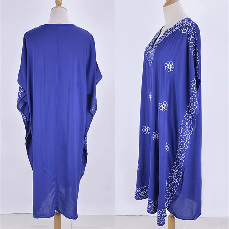 Новинка бикини с вышивкой накидка 2019 хлопок купальный костюм Пляжное платье