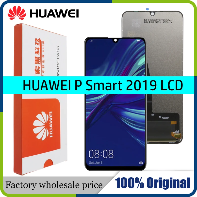 6 21 &quot 100% оригинальный 10 сенсорный дисплей с рамкой для Huawei P Smart 2019 ЖК сенсорным