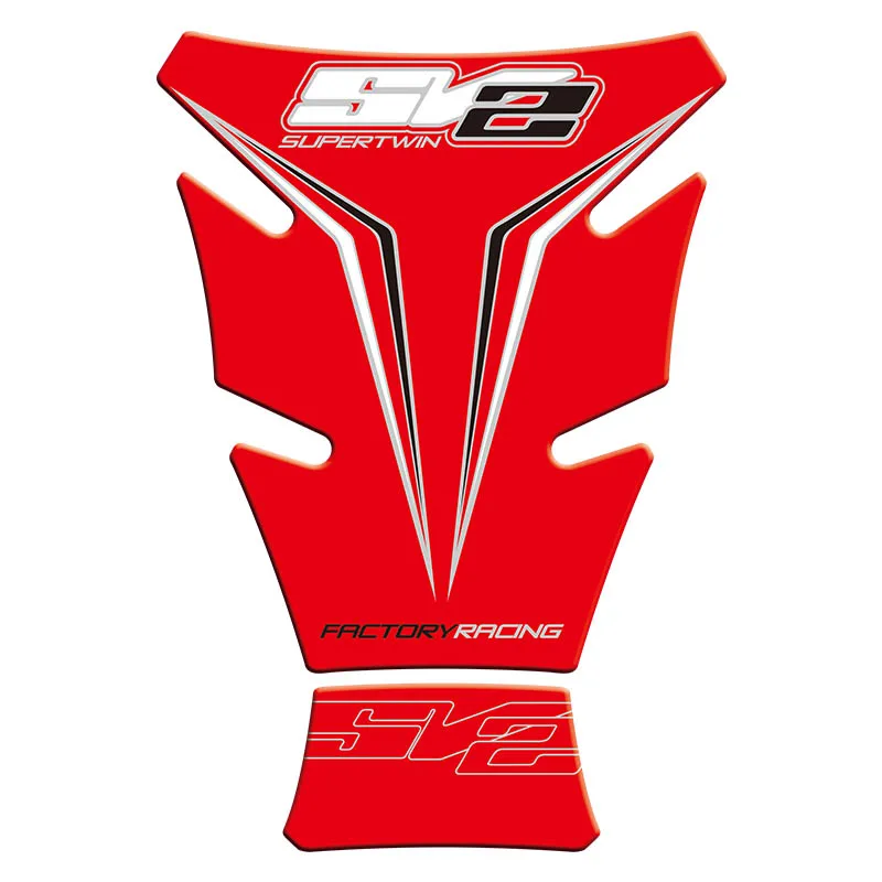 3D-наклейки на топливный бак мотоцикла защитные наклейки для Suzuki SV650 SV1000 S 2003 - 2013 04