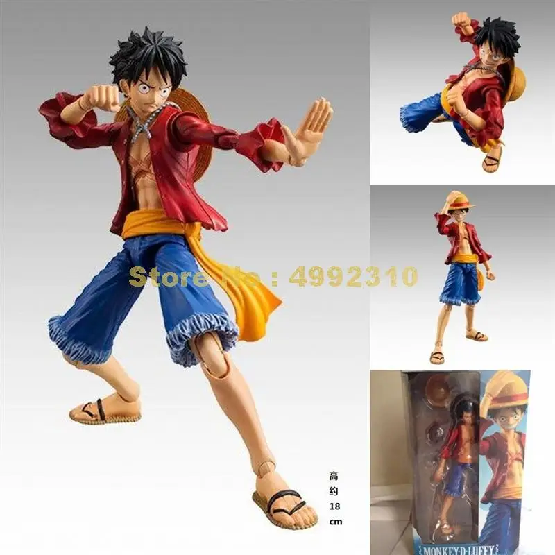 Аниме One Piece Monkey D Luffy переменная экшн фигурка из ПВХ Коллекционная модель 18 см