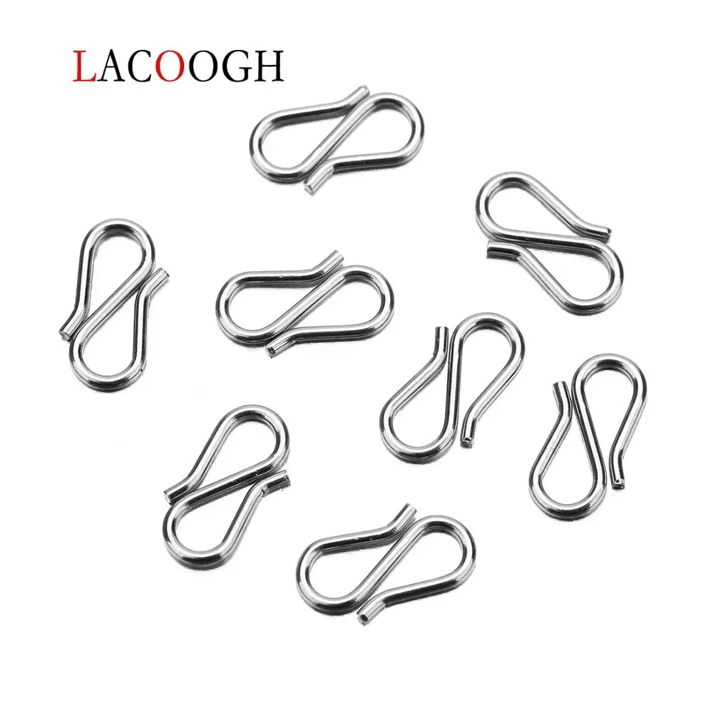 Застежка S образной формы для браслета застежка Коннектор с двойной петлей из