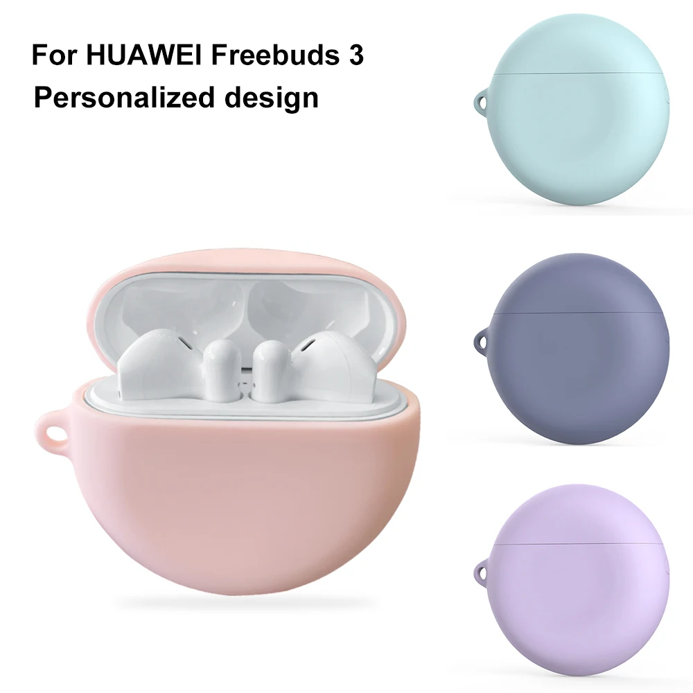 

Silicone Earphone Case For Huawei FreeBuds 3 Soft Case Wireless Bluetooth Case For FreeBuds 3 Charging Box Headphone Cover